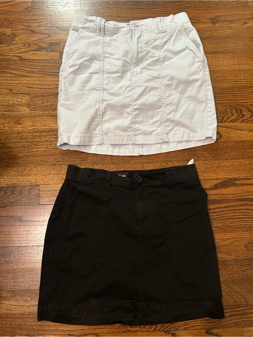 Women’s Casual Black and Light blue Lee Skort Set size 8